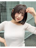 ジーニー 横浜(giinii)&nbsp;大人可愛い20代30代40代ミニボブ【横 浜】渋谷良太