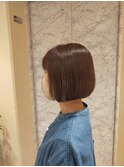 インナーカラーボブ