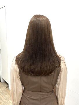 セイドット フクオカ(Say.FUKUOKA) 【Say.福岡】髪質改善×艶髪ストレート×ベージュカラー