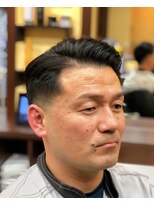 キングズバーバーショップ 本店(King's Barbershop)&nbsp;サイドパート