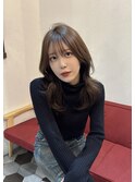 レイヤーカット×韓国くびれヘア×ヨシンモリ