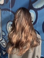 コルル 渋谷(COLULU)&nbsp;【ブリーチなし☆】赤みを残したダブルカラー