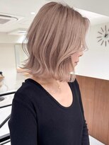 ジルブラン 土浦(JIL BLAN)&nbsp;ハイライトバレイヤージュダブルカラーケアブリーチ30代40代