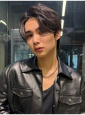 小久保styleフェザーパーマフェザーショートグレーエンドカラー