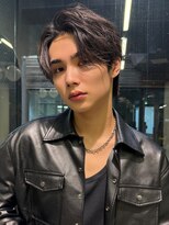 シティ(CITY)&nbsp;小久保styleフェザーパーマフェザーショートグレーエンドカラー