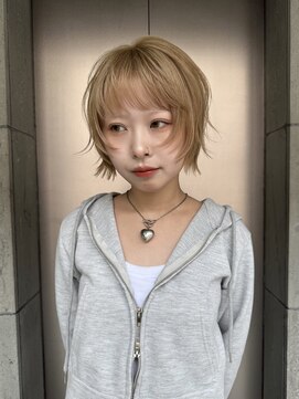 ゴートゥデイ 福岡大名Bellus店(GO TODAY) レイヤーボブ/ウルフボブ/ボブウルフ