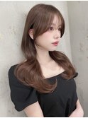 ☆姫カットレイヤー/マロンベージュ/韓国風巻き/立川レイヤー