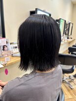 アルター(aL ter) 【切りっぱなしボブ】くびれヘア/中島真里奈