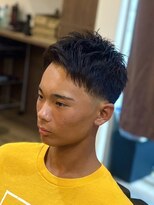 ジェイソン(JASON)&nbsp;◆鋭さと爽快感を両立！ジェットモヒカン×テーパーフェード◆