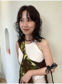 ニュアンスパーマ/前髪パーマ/ルーズパーマ/ミディアムパーマ