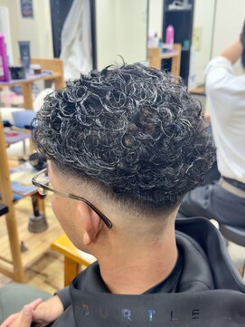 スウェル 稲毛店(Swell) スキンフェード×極道パーマ[稲毛/稲毛駅/稲毛Men's]