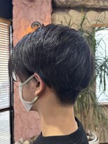 ロッソバイアルター 鎌取(ROSSO by aL-ter)&nbsp;スパイキーショート/ブルーブラック/フェザーパーマ/鎌取/石橋