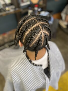 ディグイットバーバーショップ(Dig it !! BARBER SHOP) コーンロウ