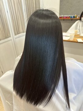 憧れのサラサラストレートヘア