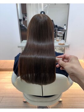 シゲ 自由が丘店(SHIGE) 乾かすだけでまとまる地毛風髪質改善ストレート40代50代縮毛矯正