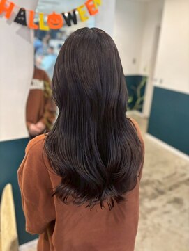 ヘアーブレイス(hair brace) 千葉駅/着物ヘア/大人ガーリー/ダークアッシュ/似合わせカット