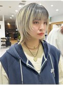 [帽子にも似合うショートウルフ]
