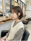 切りっぱなしレイヤーボブ