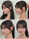 人気の顔まわり