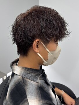 エルマーク 京都駅前(L-MARK) 波巻きスパイラル/men's/ツイストスパイラル/メンズパーマ/学割