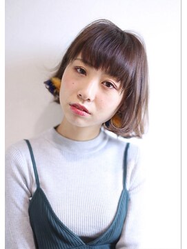 テューアヘアガーデン 豊川店(tua hair garden) ふわっと柔らかな透き通るようなスウィートボブ