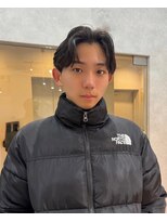 ジーナ オム 札幌(Zina Homme)&nbsp;韓国ヘア＊黒髪＊メンズヘア＊アップバング＊Zina Homme札幌