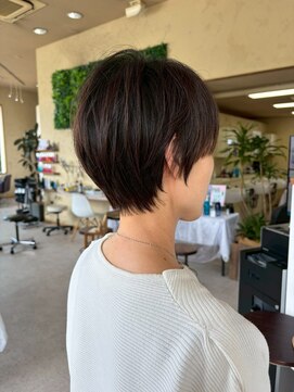 ビーワールド(B WORLD) 藤枝大人ショートスッキリ上品シルエット髪質改善30代40代