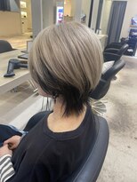 リア 近鉄八尾店(Lia)&nbsp;ショートウルフ×ダブルカラー