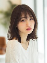 ダル 渋谷/表参道(DAL.)&nbsp;くびれミディアム/ハッシュカット/ダークアッシュ/ブラウン