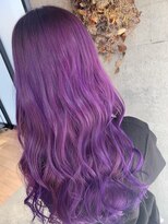 ヘアーデザイン リマ(Hair Design Lima) 『Lima』ヴァイオレットモーブ　ワンブリーチあり