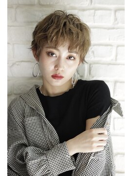 エムスラッシュ 新百合ヶ丘(M.SLASH) 【M.SLASH】ジェンダーレスマッシュウルフ/オリーブカラー