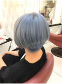 透け感春夏インナーカラー☆ラベンダーベージュくすみカラー