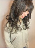 大人可愛いロングベージュ 学割 髪質改善 オージュア