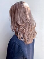 アイティー バイ アルバム 中野店(IT by ALBUM) レイヤーロングフレンチカジュアルミルクティーピンク_ba284032