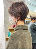 絶壁解消/ひし形/前下がり/大人ショートボブ/30代/40代★猪狩★