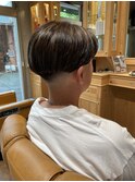 ミディアムスタイル skin fade