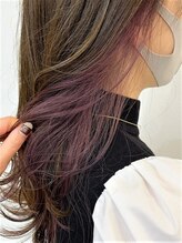 【一瞬でこなれる♪】トレンドのデザインカラーができるサロン◎