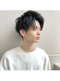 アップバング/マッシュ/博多