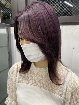 キラ 原宿(KILLA) グレージュカラー/ボブウルフ/ココアベージュ/黒髪/白髪ぼかし