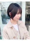 【横浜】丸みショートボブ