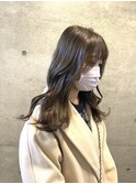 セピアグレージュ透明感カラー髪質改善10代20代人気◎