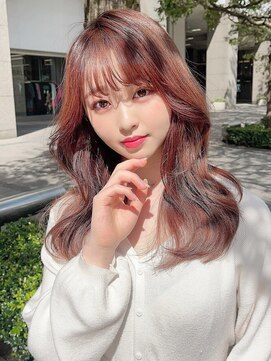 サロウィンフレンテ 新宿三丁目(SALOWIN Frente) 石塚/韓国風くびれエギョモリピンクブラウン10代20代30代新宿