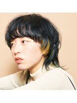 ルク(RUKU)&nbsp;マッシュウルフ/ウルフヘア/レイヤー/ウルフカット/くびれウルフ
