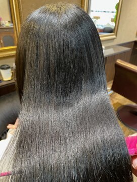 アイノアクロノス 新大久保(AInoa CRONOS) 髪質改善カラーエステ～フェイクブラックVer～