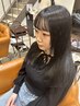 カット+低温アミノ矯正　　￥13590→￥13200
