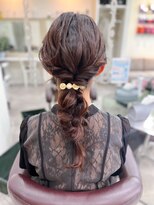 ジラ ヘアアンドメイク(girra HAIR&MAKE)&nbsp;編み下ろし