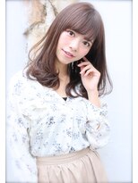 ロンドジェネルーズ 柏(Lond generous)&nbsp;フルバング×デジタルワンカールパーマ×ミディアム【柏】