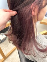 リュクスバトーバイトリコ 船橋南口店(Luxe BATEAU by tricot) イヤリングカラー/ピンク