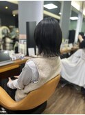 小顔◎くびれレイヤーボブ