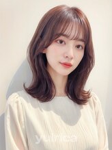 ユルリカ 新宿店(yulrica) 外ハネ×ブラウンピンク_64293【新宿/髪質改善/艶髪】